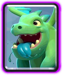 Baby Dragon - Epic Troop card in Clash Royale