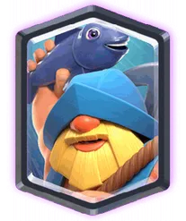 Fisherman - Legendary Troop card in Clash Royale
