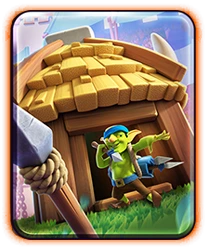 Goblin Hut - Rare Building card in Clash Royale