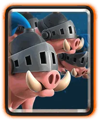 Royal Hogs - Rare Troop card in Clash Royale