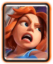Valkyrie - Rare Troop card in Clash Royale